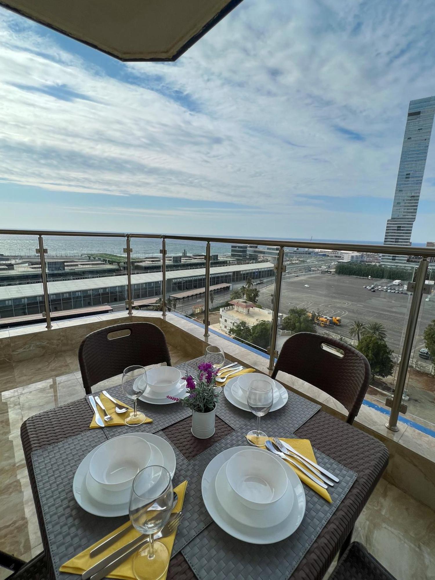 Almasarat Tower Sea View Apartment Jeddah Exterior photo